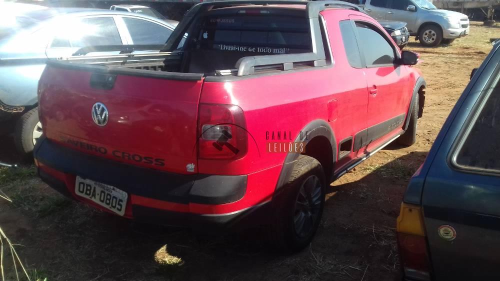 VW - Volkswagen Saveiro Cross 1.6 C.E. Prata 2012 - Chapadão do Sul